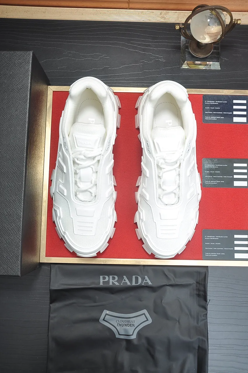 Men's shoes 💰620💶[PRADA] Top original items, new seasonal styles, high quality original items, top original breathable fabric + imported glue, imported stretch fabric inside with original cowhide foot pads, original air cushion outsole! Quality guaranteed! Code 38-45 (45 customized)